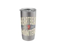 Heartbeat Hunter Nurse Doctor Stethoscope ECG Stainless Steel Insulated Tumbler