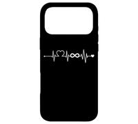 Heartbeat Infinity ECG Curve Infinity Symbol Case for iPhone 17 Pro Max