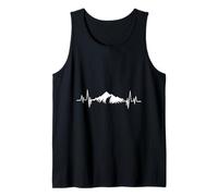 Heartbeat Mountain Line Life Tank Top