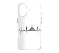 Heartbeat Programmer Game Developer ECG Case for iPhone 17