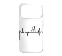 Heartbeat Programmer Game Developer ECG Case for iPhone 17 Pro