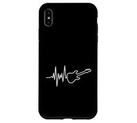 Heartbeat Pulse Electric Guitar Rock Music Line Case for iPhone XS Max
