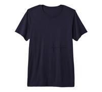 Heartbeat Pulse Rate Frequency Camping pop up Motorhome Premium T-Shirt