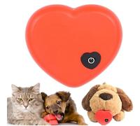 Heartbeat Replacement - Heartbeat Toy for Cats and Puppies: Realistic Pet Rest Simulator, Relaxing Suction for Rhythm, Wigs with Heartbeat | Portable Toy for Kitten, Dog, Puppy