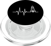 Heartbeat Rocket PopSockets PopGrip for MagSafe
