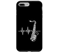 Heartbeat Saxophone Jazz Musician Band Teacher Case for iPhone 7 Plus/8 Plus