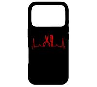 Heartbeat Scissors Comb Barber Hairdresser Case for iPhone 17 Pro