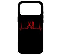 Heartbeat Scissors Comb Barber Hairdresser Case for iPhone 17 Pro Max