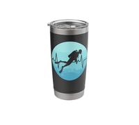 Heartbeat Scuba Diver Diving Stainless Steel Insulated Tumbler