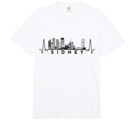 Heartbeat Skyline Australia Sidney Comfort Colors Adult Heavyweight T-Shirt