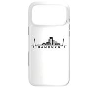 Heartbeat Skyline Germany Hamburg Case for iPhone 17 Pro Max