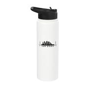 Heartbeat Skyline USA San-Diego Stainless Steel Insulated Water Bottle