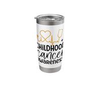 Heartbeat Stethoscope Art for Nurses Inspirational Workwear Stainless Steel Insulated Tumbler