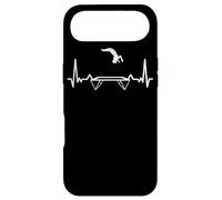 HEARTBEAT TRAMPOLINE fitness gymnastics trampolining sport Case for iPhone Air