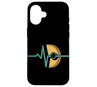 Heartbeat Vinyl Record Music Life Pulse Vibes Case for iPhone 16