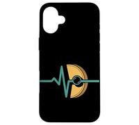 Heartbeat Vinyl Record Music Life Pulse Vibes Case for iPhone 16 Plus
