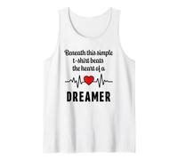 Heartbeat with Heart for DREAMERS Tank Top