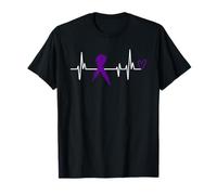 Heartbeats Infantile Spasms Awareness Wear Purple Infantile T-Shirt