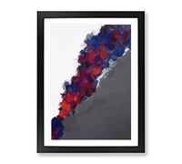 Heartbreaker Abstract Framed Print | A3 Black Framed Wall Art | Ready to Hang | Abstract Fantasy Picture | Living Room Bedroom Lounge Office