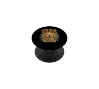 Hearted Golden Retriever Dog Lover PopSockets Adhesive PopGrip