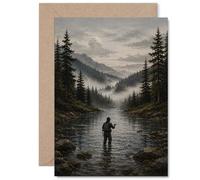 Heartfelt Birthday Card, Peaceful Vibes for an Outdoorsy Soul
