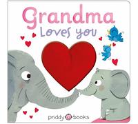 Heartfelt Books: Grandma Loves You: With a giant plush heart!