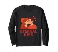 Heartfelt Eternal Affection Design Long Sleeve T-Shirt