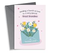 Heartfelt Mother's Day Card - Great Grandma - A Bunch of Love