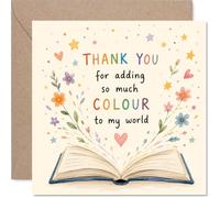 Heartfelt Thank You Card, Brighten Their Day with a Burst of Gratitude