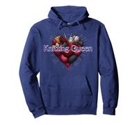 Heartful Stitches: Knitting Supplies in Harmonious Heart Pullover Hoodie