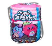 HeartGlobal Magic Jellykins Assorted Figure - Mini Plush Toy with Water Reveal Effect in Surprise Glass, 1 Figure to Collect & Play Shipping Protection