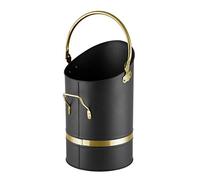 Hearth And Home 16" Coal Hod Black and Brass HH65