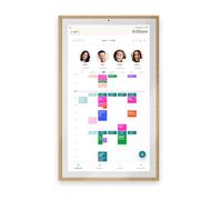 Hearth Display - 27" Digital Calendar for Families, Interactive Touch Screen, Personalized Wall Mount, Light Wood Frame