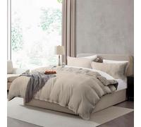 Hearth & Harbor California King Duvet Cover Set - Cal King Soft Prewashed Linen Duvet Cover, 3 Piece Set with Zipper Closure, 1 Duvet Cover 104x98 inches and 2 Pillow Shams