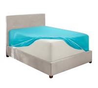Hearth & Harbor Extra Deep Pocket California King Fitted Sheet, Beach Blue