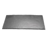 Hearth Pad, Slate Effect Resin Hearth Mat, Slate Grey Accessory for Electric Flame Effect Stoves and Electric Freestanding Fires, Size: 1.5(H) x38(D) x 80(W) cm