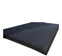 Hearth Rugs for Fireplaces Door Mat Hand Washable Non-slip Waterproof Mesh Entry Easy To Clean Indoor And Outdoor Use Home Decoration(Blue,45x75cm)