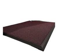 Hearth Rugs for Fireplaces Door Mat Hand Washable Non-slip Waterproof Mesh Entry Easy To Clean Indoor And Outdoor Use Home Decoration(Red,45x75cm)