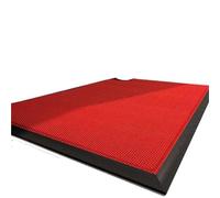 Hearth Rugs for Fireplaces Door Mat Hand Washable Non-slip Waterproof Mesh Entry Easy To Clean Indoor And Outdoor Use Home Decoration(Deep Red,45x75cm)