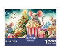 Heartholding Mouse 1000 Piece Adults Puzzle Kids Age Games Gifts Birthday Home Decoration Challenge High Difficulty 38x26cm/1000pcs