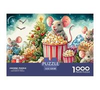 Heartholding MouseMassive 1000-Piece Jigsaw Puzzles for Adults A Vast Expanse of 1000 Impossible-Hard-Difficult Challenging Puzzle Game Pieces - A Gift of Unparalleled Depth for Adults And Young Adul