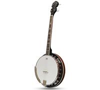 Heartland 4 String 19 Fret Irish Tenor Banjo Player Series with Closed Solid Back Sunburst Finish