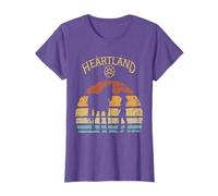 Heartland Retro Vintage Sunset T-Shirt