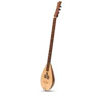 Heartland Wildwood Dulcimer Banjo, 4 String Walnut