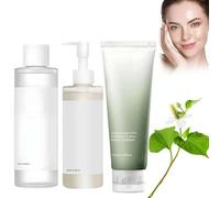 Heartleaf Quercetinol Pore Deep Ceanseing Foam 150 ml, Heartleaf Pore Control Oil 200 ml, Heartleaf 77% Soothing Toner 250 ml for Face, Women / Men