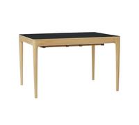Heart'n'Soul Dining Table L120 Oak/Obsidian Black