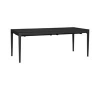 Heart'n'Soul Dining Table L200 Black Oak