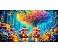 hearts 1000 Pieces Recycled Paper Jigsaw Puzzle Impossible Hard Difficult Educational Games for The Whole for Women, Gifts for Men 70x50cm/1000pcs