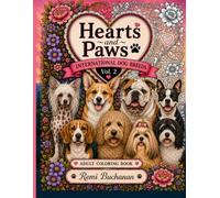 Hearts and Paws: International Dog Breeds: Vol. 2 (Hearts & Paws: A Coloring Book)