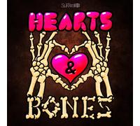 Hearts & Bones: A Dark Cute Halloween Coloring Book for Adults with Hearts, Skulls & Skeletons - Spooky Fun for the Season and Beyond: Coloring Fun ... Halloween Parties & Alternative Art Lovers